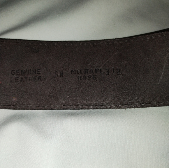 Vintage Michael Rose Belt with Beautiful Gold Buckle - Picture 5 of 8